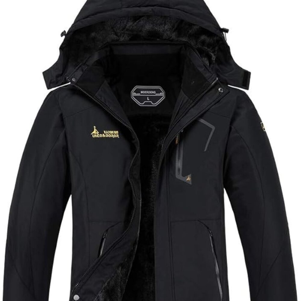 Women’s Waterproof Ski Jacket – Hooded, Warm Winter Snow Coat, Windbreaker